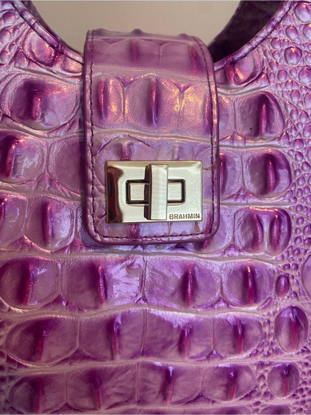 Brahmin Adrian Lilac Essence handbag - Picture 7 of 9